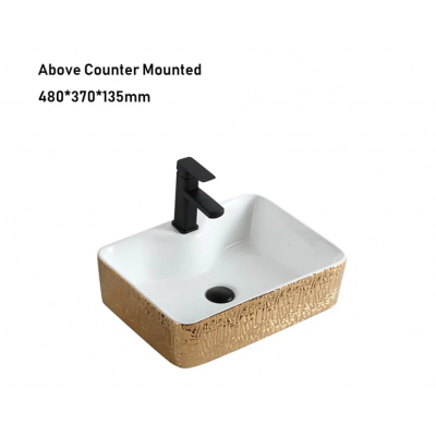 Counter Top Ceramic Basin A01 - Golden